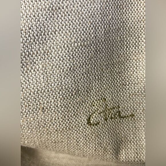 VINTAGE ETRA Leather Crossbody/Wristlet Tan - Picture 8 of 8